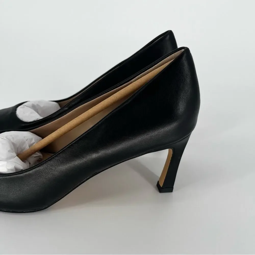 Giani Bernini Verronica Almond Toe Pump heels black beauty - 7